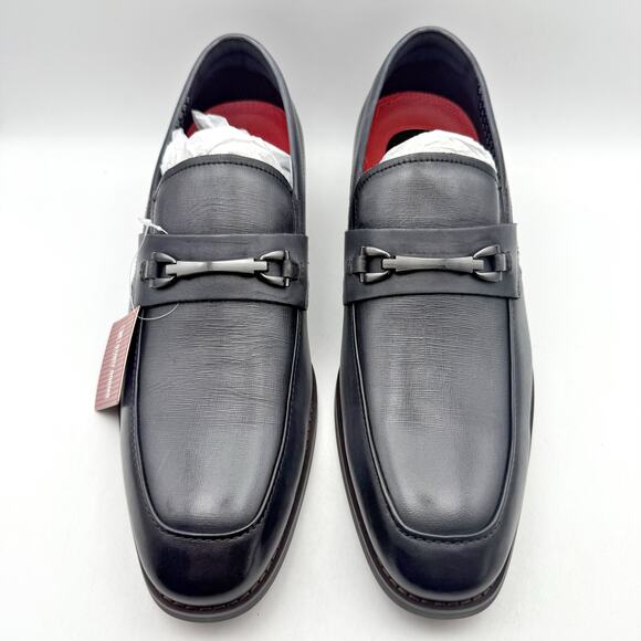 Stacy Adams Mens Kaylor Penny Slip-On Loafer US 11 M EU 44 Gray Leather NIB main image 4